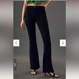 Pilcro The Icon Flare Black Jeans